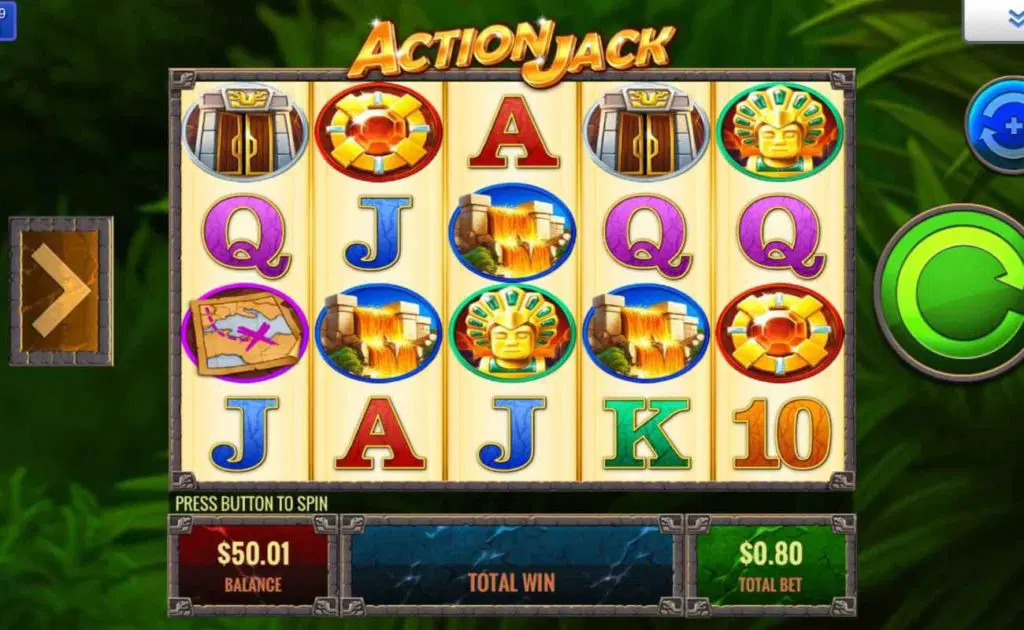 ActionJack slot game
