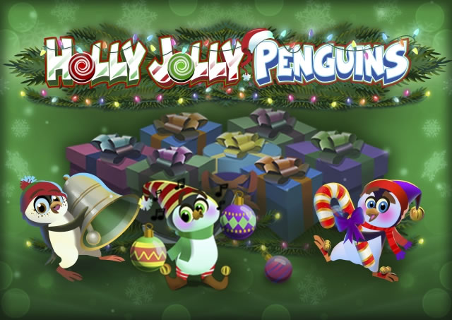 Holly Jolly Penguins Slot Machine