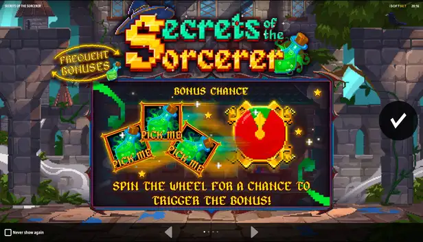 Secrets of the Sorcerer Slot Game